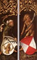 紋章入りの盾を持つ森の男たち アルブレヒト・デューラー